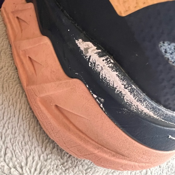 Hoka One One Arahi 3 Road Running Comfort Sneaker Shoe Allure Mood Indigo Blue - Picture 7 of 16